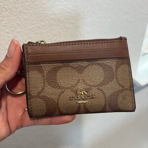 Coach Mini Brown Wallet
